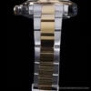 Reloj con brazalete bicolor acero y oro vista lateral