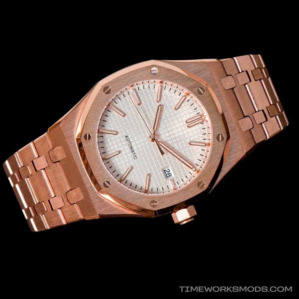 Royal Seikoak Rose Gold White - Imagen 4
