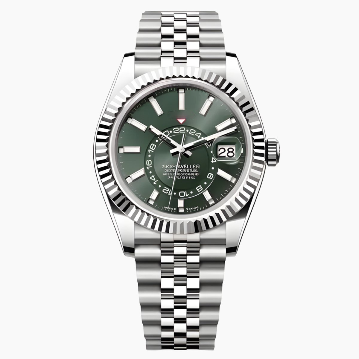 Seikojust Sky Dweller Olive Green