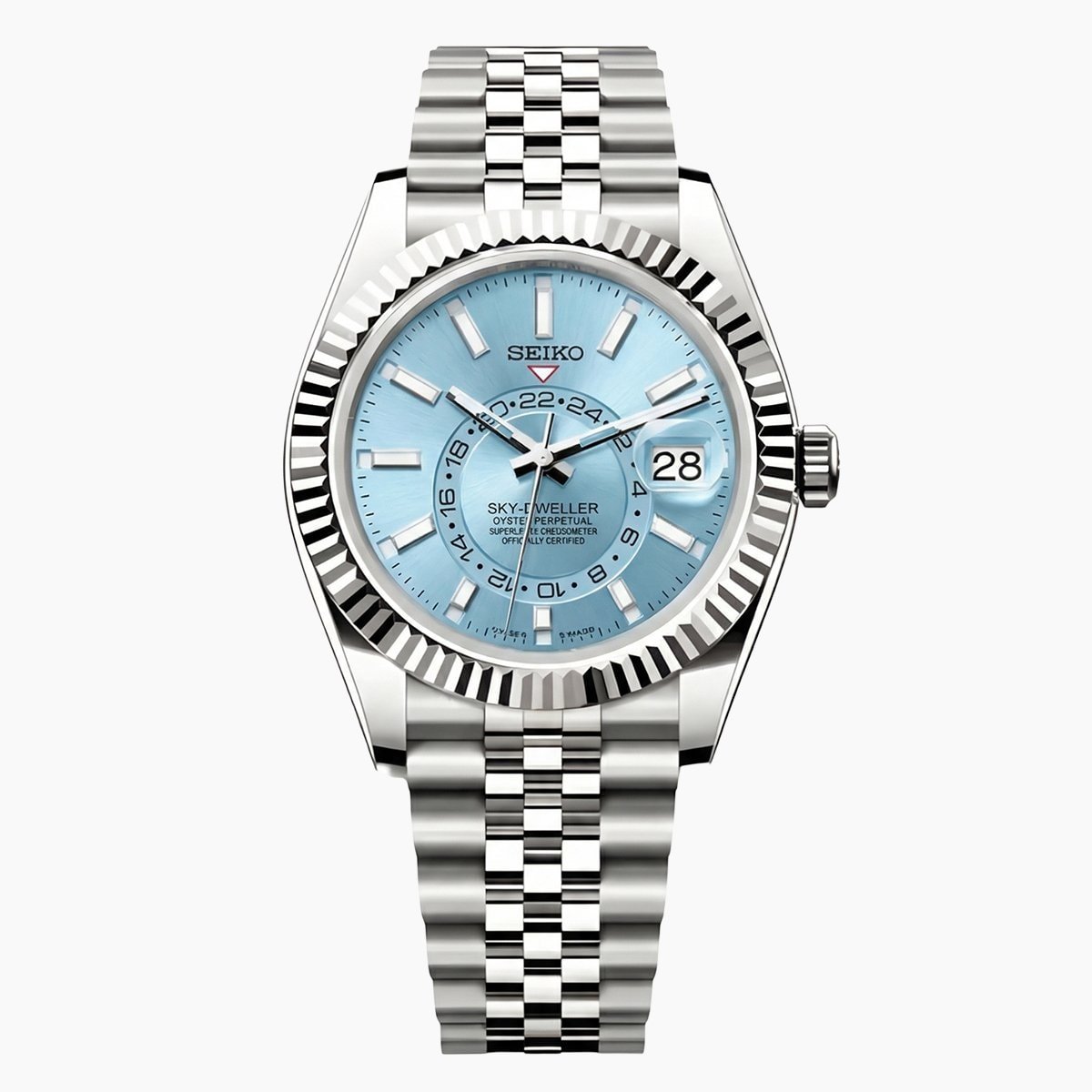 Seikojust Sky Dweller Light Blue