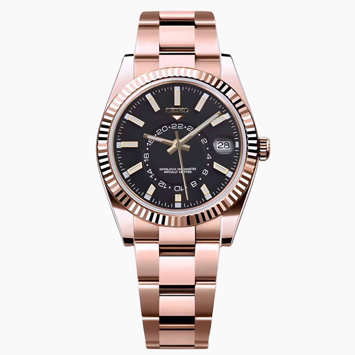 Seikojust Sky Dweller Rose Gold