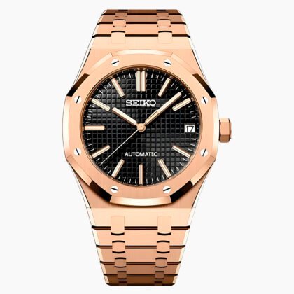 Royal Seikoak Rose Gold Black