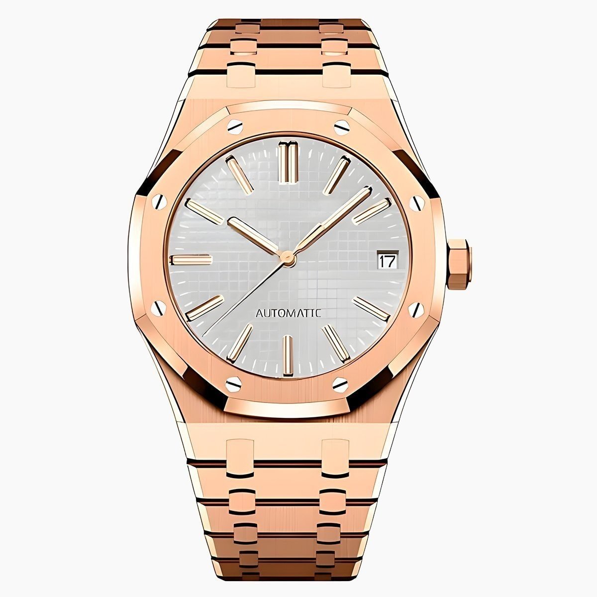 Royal Seikoak Rose Gold White
