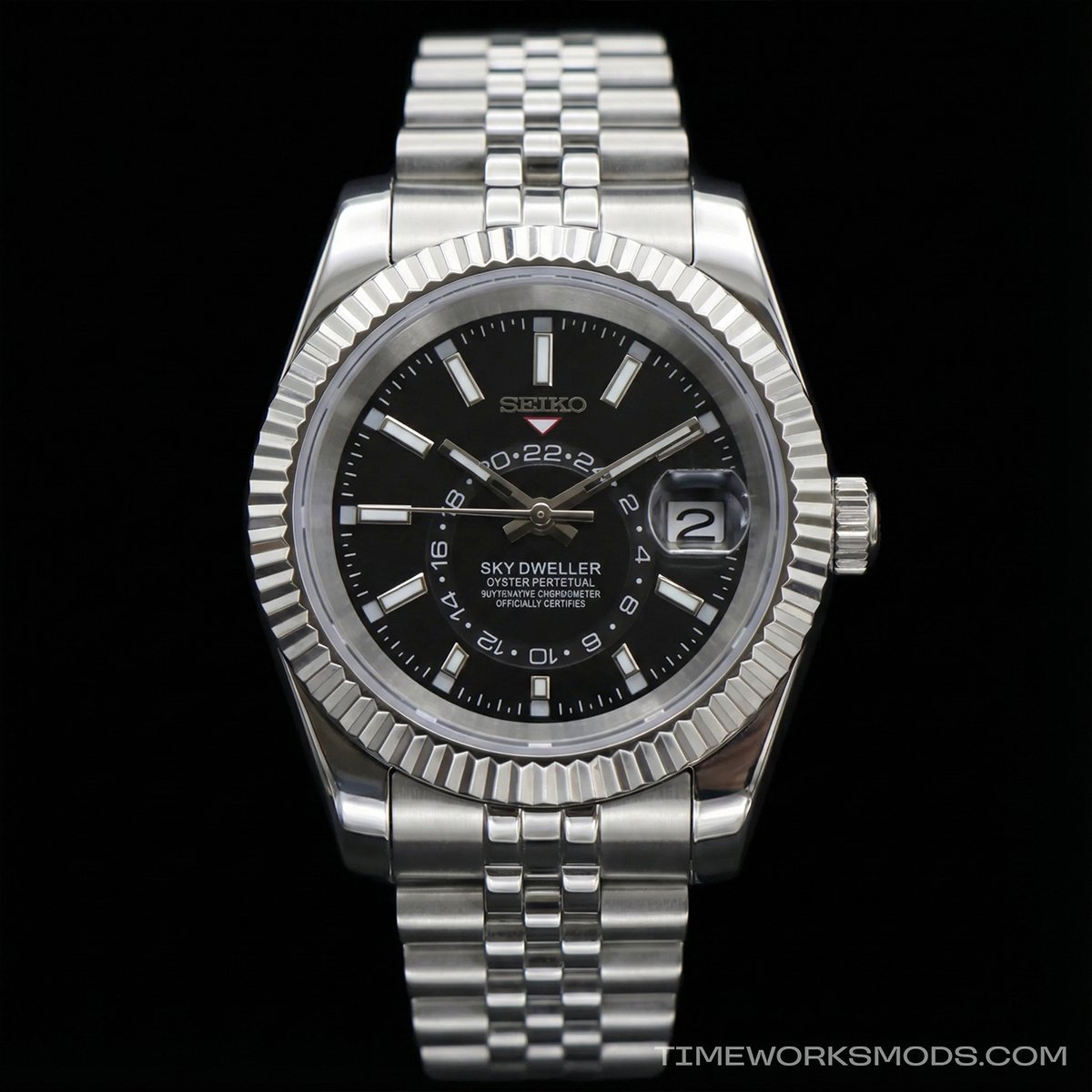 Seikojust Sky Dweller Black - Imagen 4