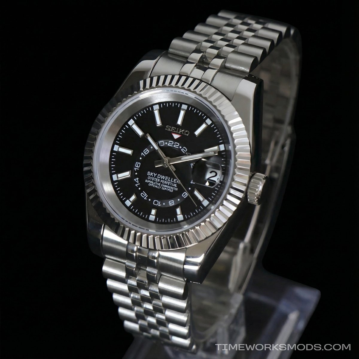 Seikojust Sky Dweller Black - Imagen 2