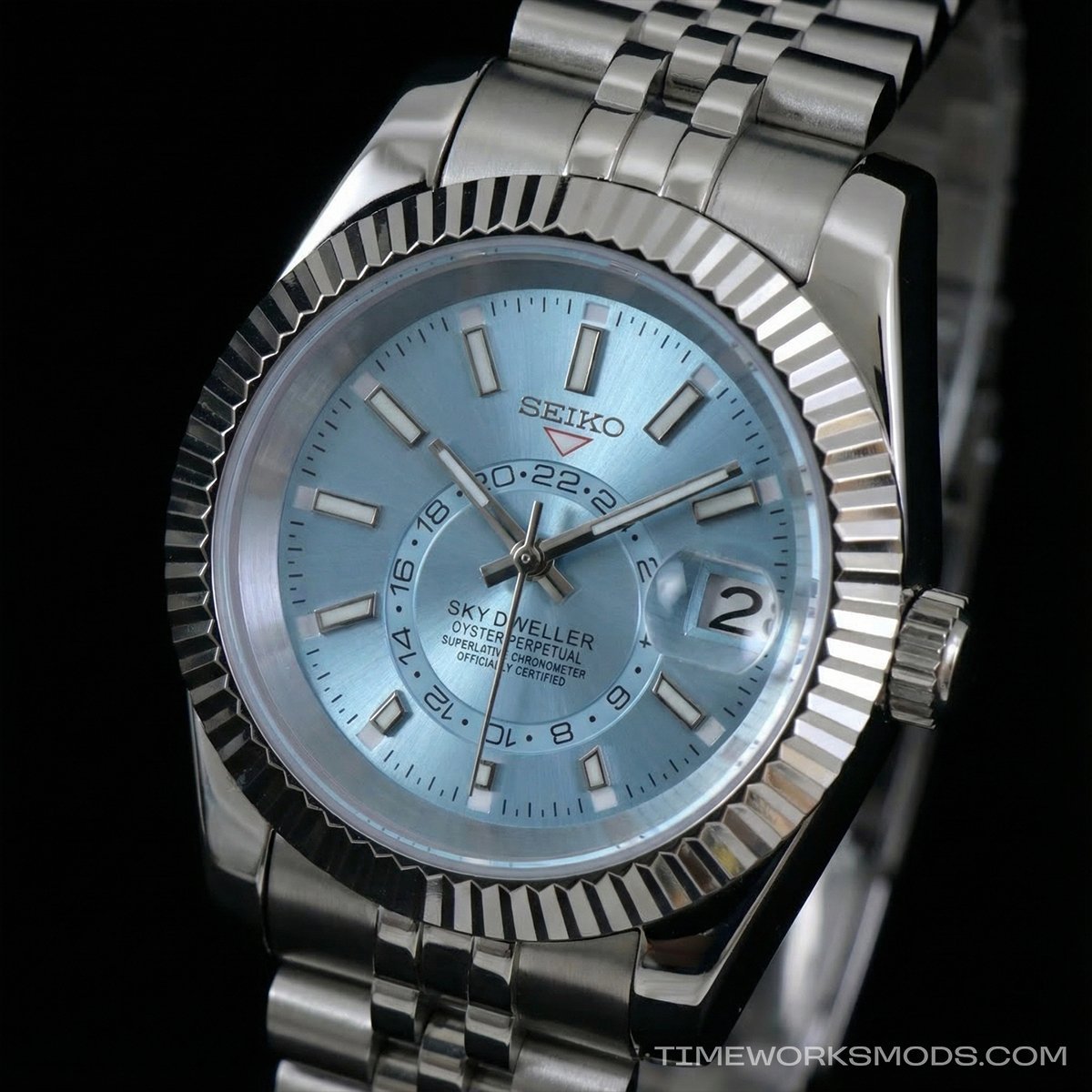 Seikojust Sky Dweller Light Blue - Imagen 3